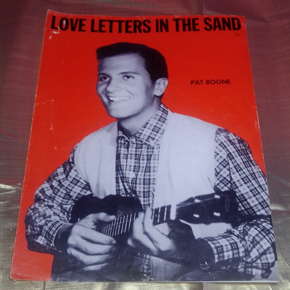 Vgt LOVE LETTER IN THE SAND 1931 sheet music
